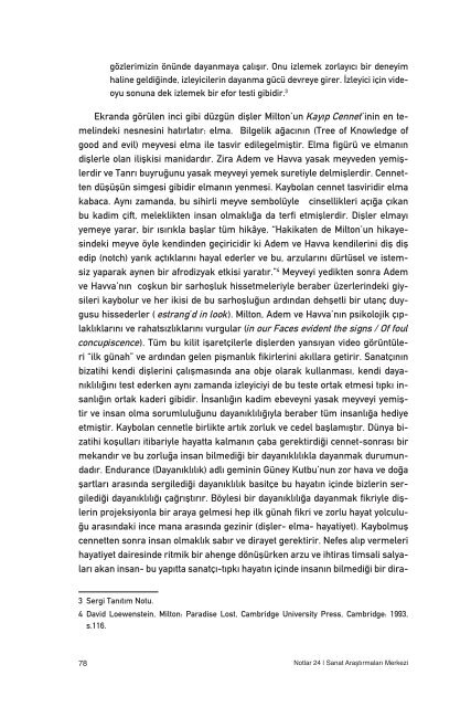 notlar 24 (pdf) - Bilim ve Sanat VakfÄ±