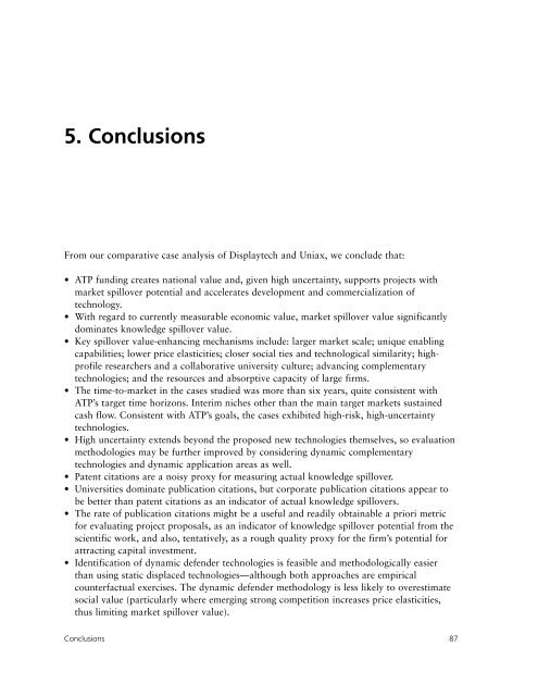 Direct and Spillover Effects of ATP-Funded Photonics Technologies