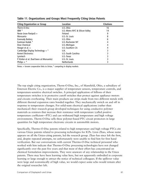 Direct and Spillover Effects of ATP-Funded Photonics Technologies