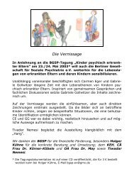 Die Vernissage - BGSP