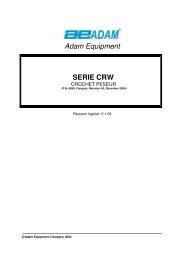 Adam Equipment SERIE CRW