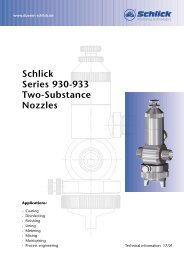 Schlick Series 930-933 Two-Substance Nozzles - DÃ¼sen-Schlick ...