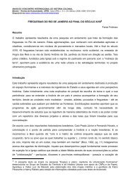 FREGUESIAS DO RIO DE JANEIRO AO FINAL DO SÃCULO XVIII1 ...