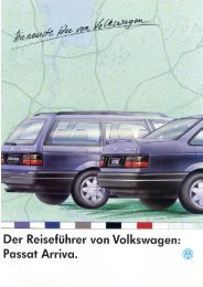 Passat Arriva - VW Passat