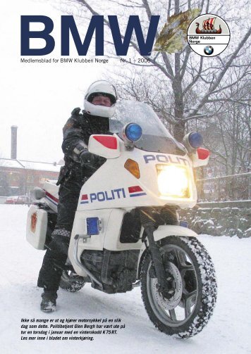 2006 nr. 1 - BMW Klubben Norge