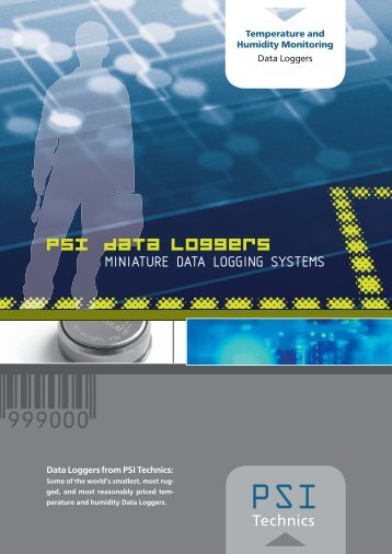 Data Logger Product Flyer - PSI Technics