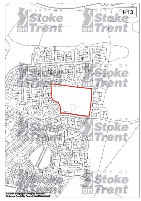 CITY OF STOKE-ON-TRENT LOCAL DEVELOPMENT ...