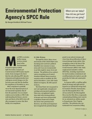 Environmental Protection Agency's SPCC Rule - NATA
