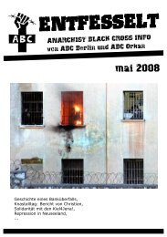 ENTFESSELT Mai 08 - ABC - anarchist black cross berlin