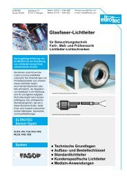 Glasfaser-Lichtleiter