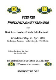 VIERTER FREISPRINGWETTBEWERB