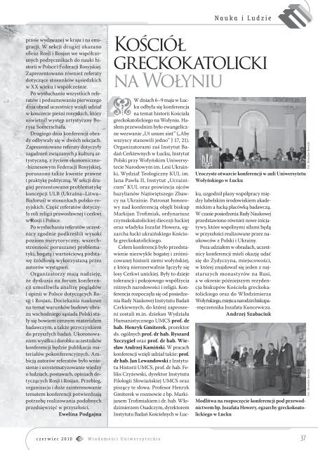 VI 2010.pdf - Zeus - strona gÅÃ³wna - Lublin