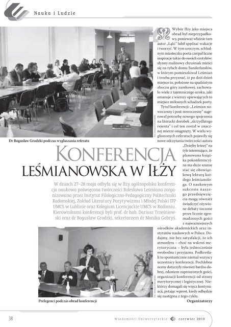 VI 2010.pdf - Zeus - strona gÅÃ³wna - Lublin