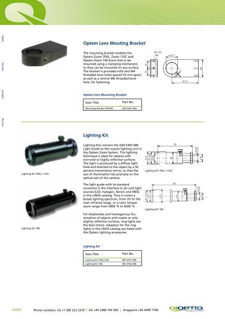 Our quality criteria - Qioptiq Q-Shop