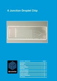 datasheet - Dolomite Microfluidics