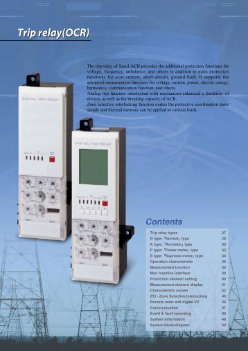 Trip relays.pdf - IES Syria. Laalou Industries Electrical Systems