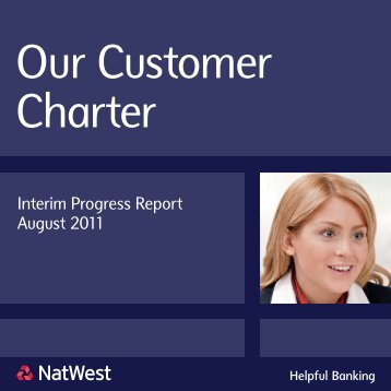 our Customer Charter - NatWest