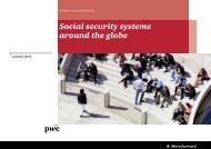 Social security systems around the globe - PwC