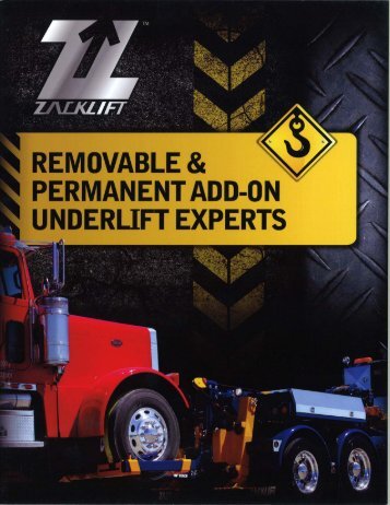 Zacklift - Removable & Permanent Add-on Underlifts - Zip's Truck ...