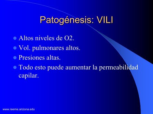 Sindrome distress respiratorio agudo - Reeme.arizona.edu