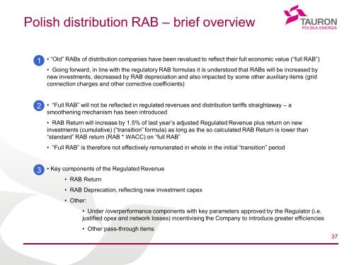 01.10.2010 Corporate presentation - TAURON Polska Energia