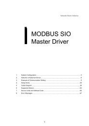 Schneider Electric Industries: MODBUS SIO Master - Pro-face ...