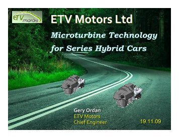 ETV Motors Ltd