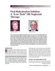 Oral Rehydration Solution: A âLow-Techâ Oft Neglected Therapy