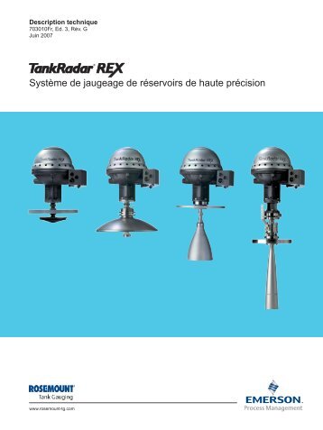 TankRadar Rex - Rosemount Tank Radar