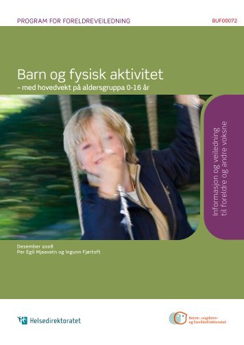 Barn og fysisk aktivitet (PDF) - Bufetat