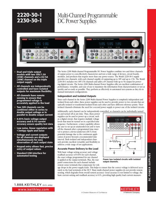 Multi-Channel Programmable DC Power Supplies - Helmar