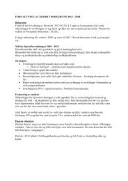 Forvaltning hjort 2013 - 2018.pdf - Porsgrunn Kommune