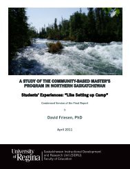 A STUDY OF THE COMMUNITY-BASED MASTER'S PROGRAM IN ...