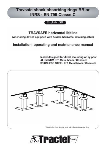 User instructions - Tractel