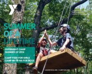 CAMP MI-TE-NA! - YMCA of Greater Manchester