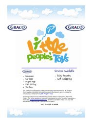 Graco MAR 09 - Little People's Toys