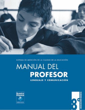 manual del profesor-LENG OK - Sector Lenguaje y Comunicación