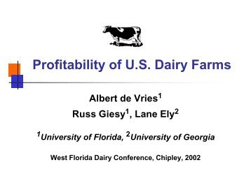 Albert de Vries - Chipley 2002 - University of Florida