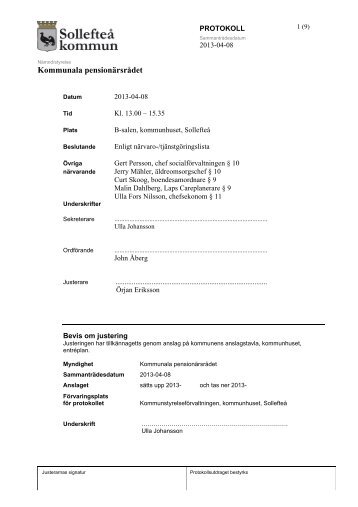 KPR protokoll 2013-04-08.pdf - SollefteÃ¥ kommun