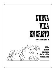 Volumen 2 MÃ¡s pasos bÃ¡sicos de la vida cristiana - Nueva Vida En ...