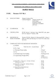 Thruster TST MK1 - Civil Aviation Authority