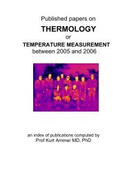 THERMOLOGY - uhlen verlag wien