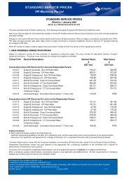 30-2251Standard Services 010109V2.pdf - SP AusNet