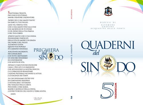 Quaderni - Diocesi Altamura - Gravina - Acquaviva delle Fonti
