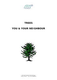TREES YOU & YOUR NEIGHBOUR - Upper Hutt City Council