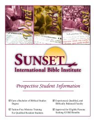 Download Our Prospective Student Information Booklet - Sunset ...