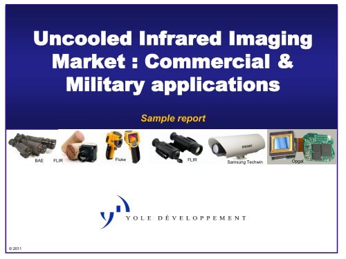 Uncooled Infrared Cameras And Detectors For Commercial And
