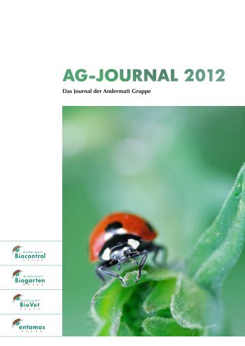 Andermatt Gruppe Journal 2012 - Andermatt Biocontrol AG