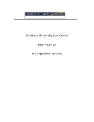 2.7.1 - Southern University Law Center