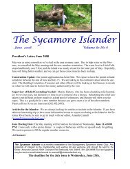 June - Sycamore Island Club